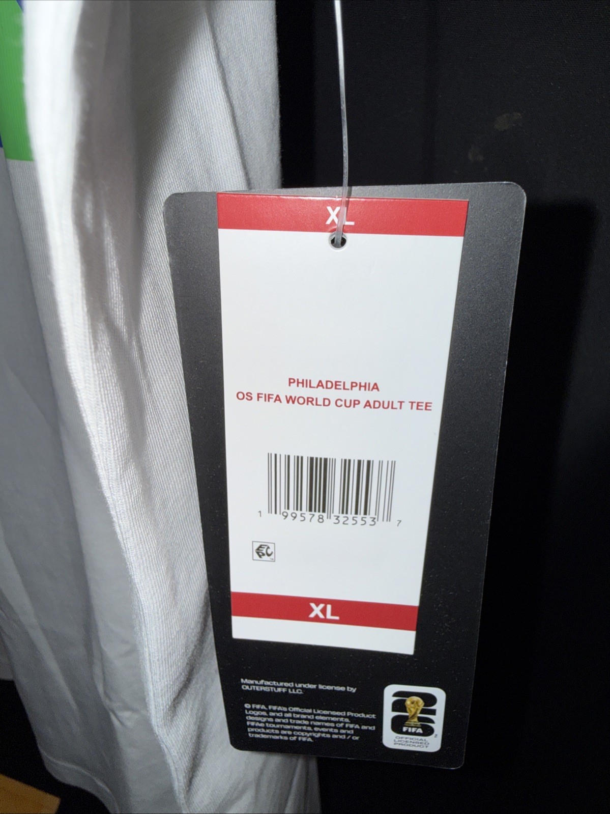 2026 FIFA WORLD CUP Officially Licensed Men’s T-shirt Size XL