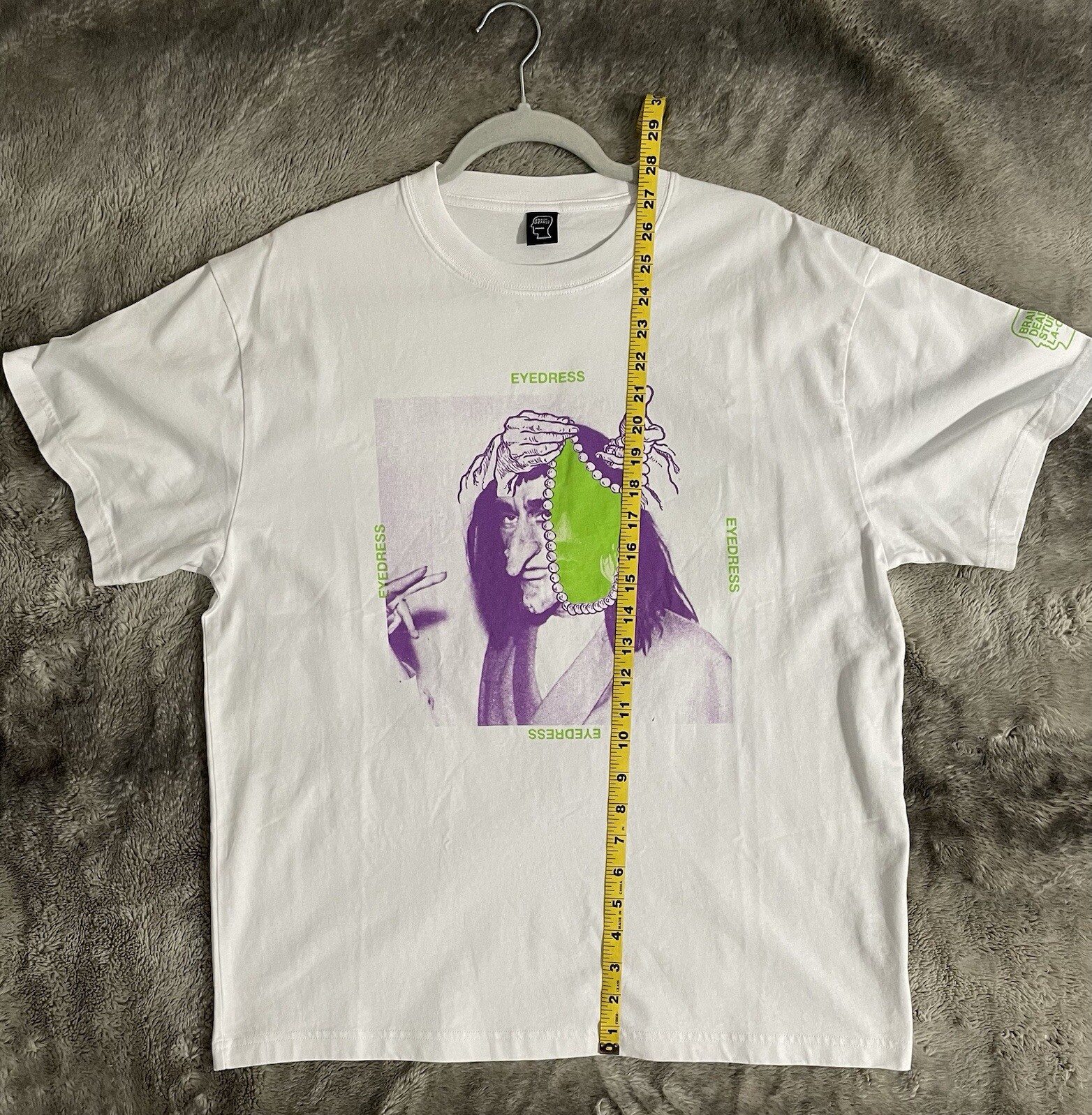 Brain Dead Eyedress Mulholland Drive Shirt Mens Size Medium New w/o Tags