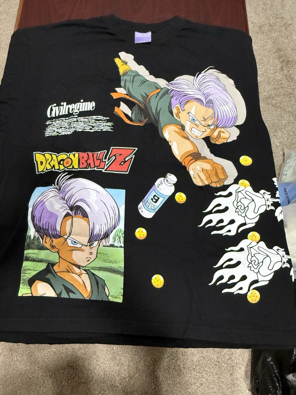 Civil Regime X Dragon Ball Z Trunks Tee