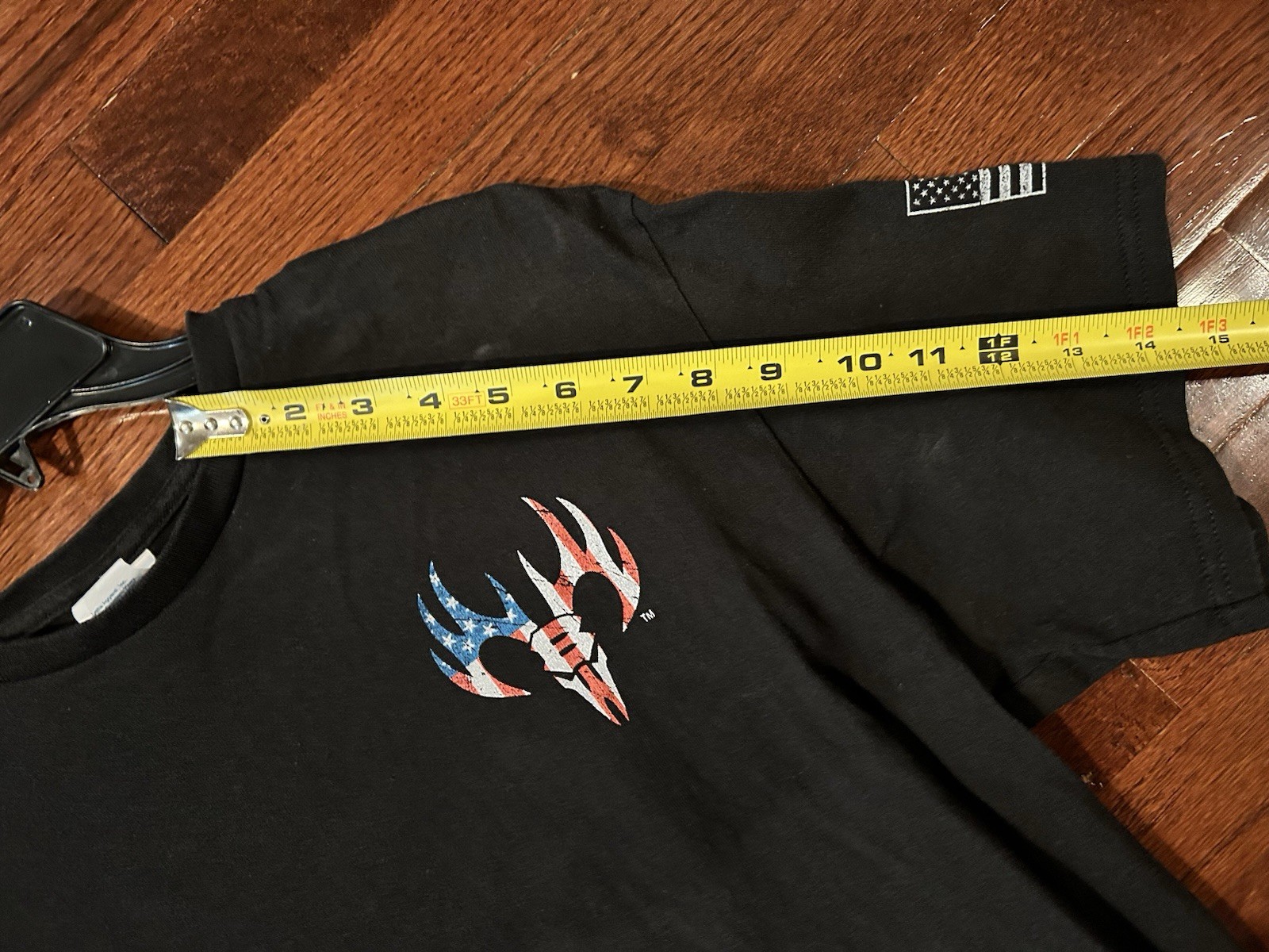 American By Birth Patriot By Choice 1776 Men&rsquo;s Black T-Shirt Size Large – Delta