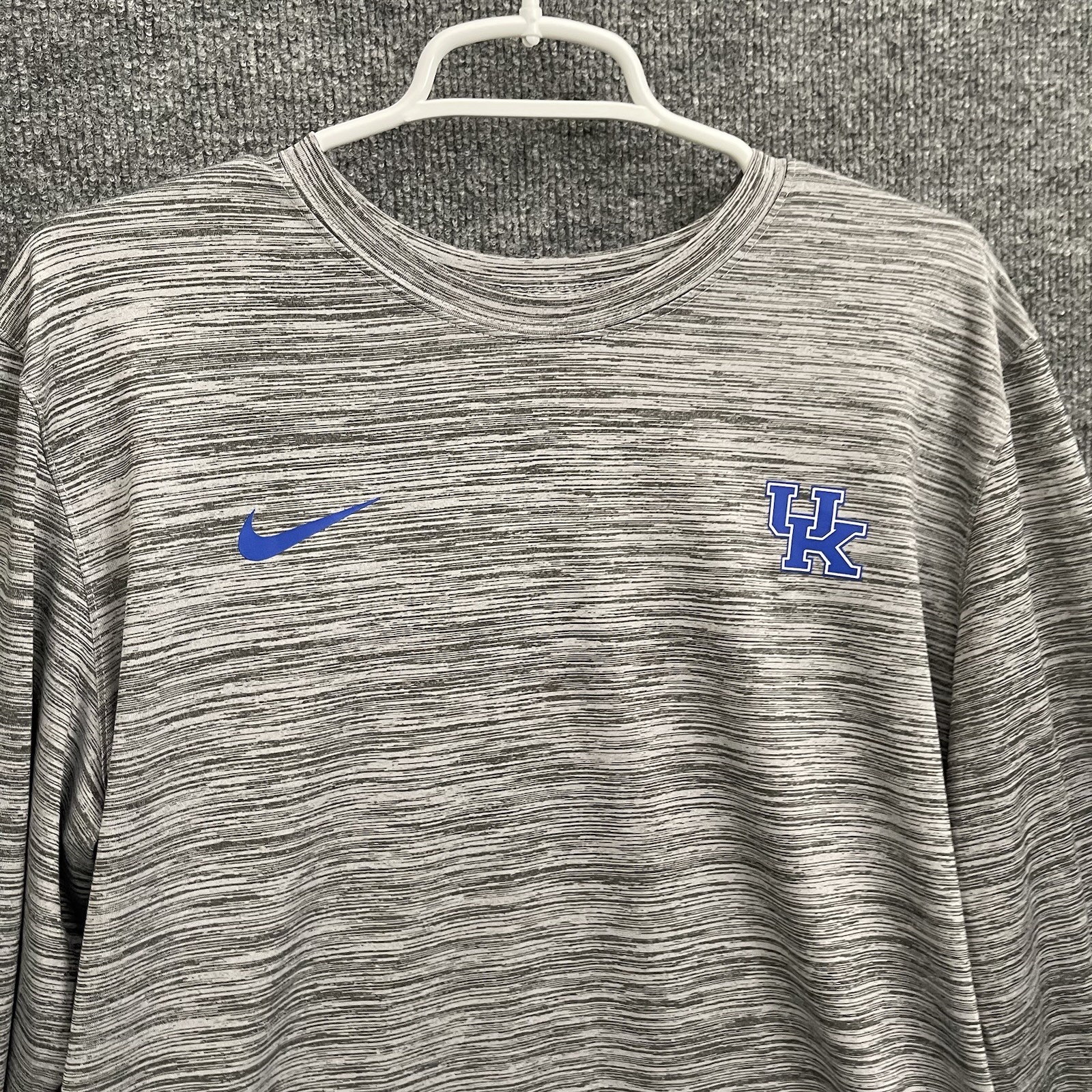 Kentucky Wildcats Velocity Legend Performance Nike Shirt Men’s Sz L Gray