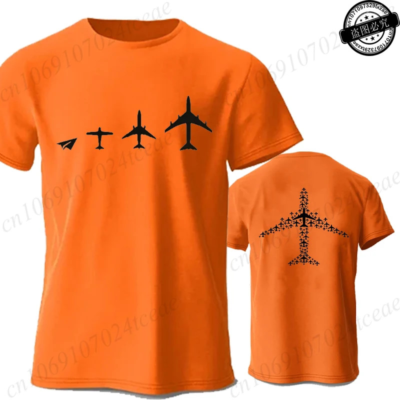 Flying Up Airplane T-Shirt for Men Women Clothing Graphic Tees Funny Flying Up A