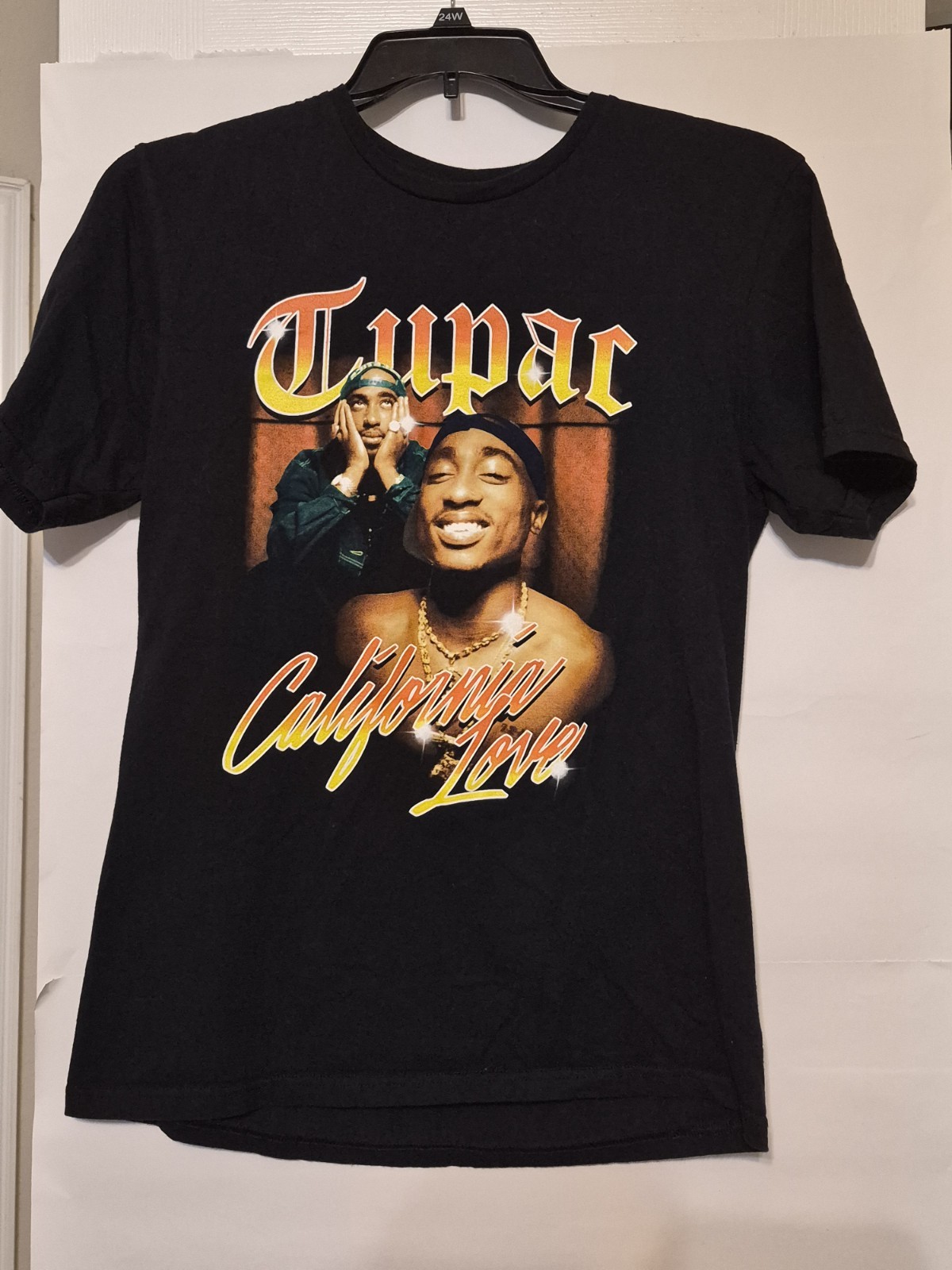 Tupac California Love Graphic T-Shirt Black, M