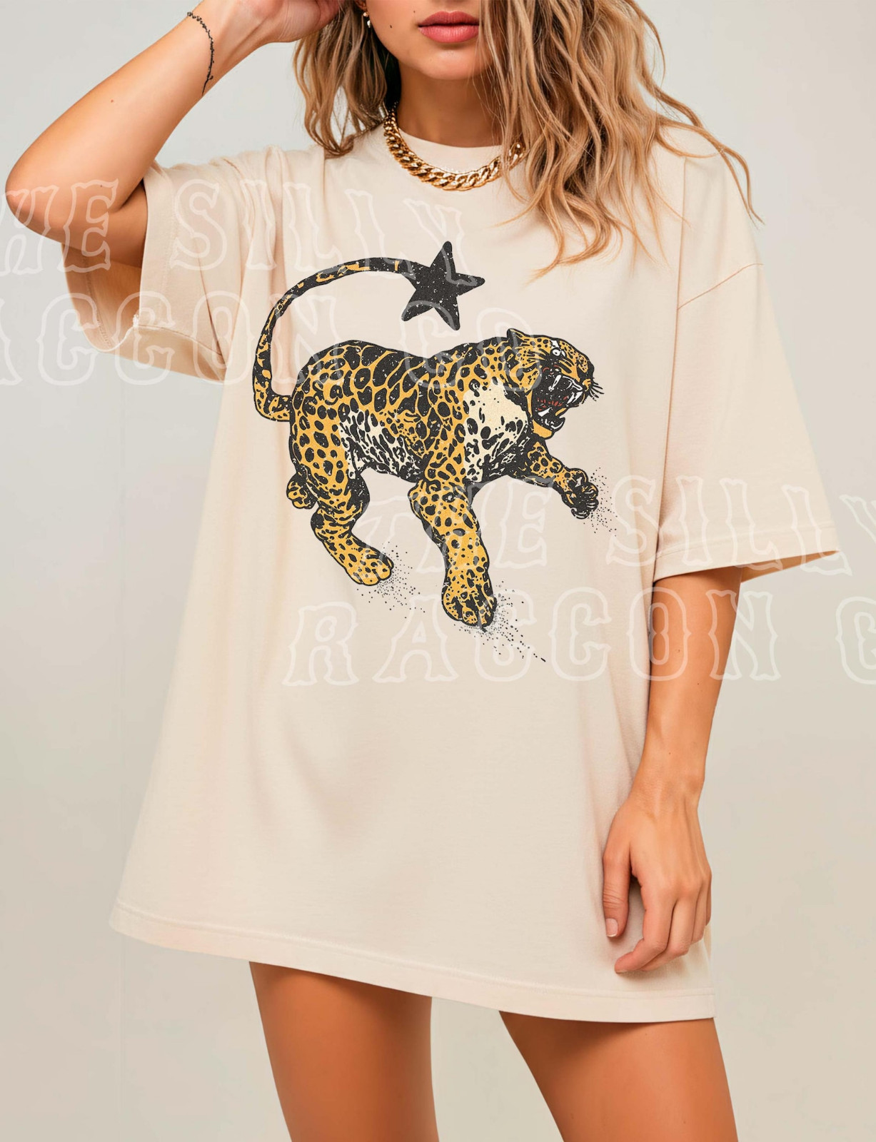 Vintage Inspired Jaguar Shirt Retro Nature Graphic Tee