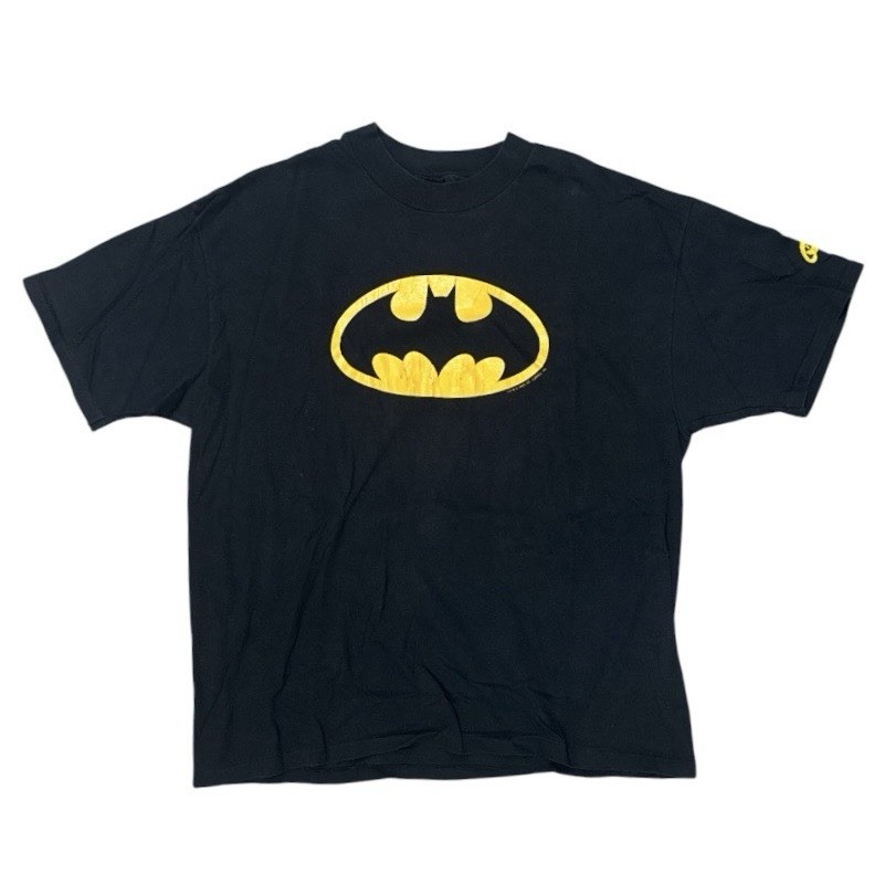 Vintage Batman Shirt Black Single Stitch Logo 90s Movie Made In USA Size XL