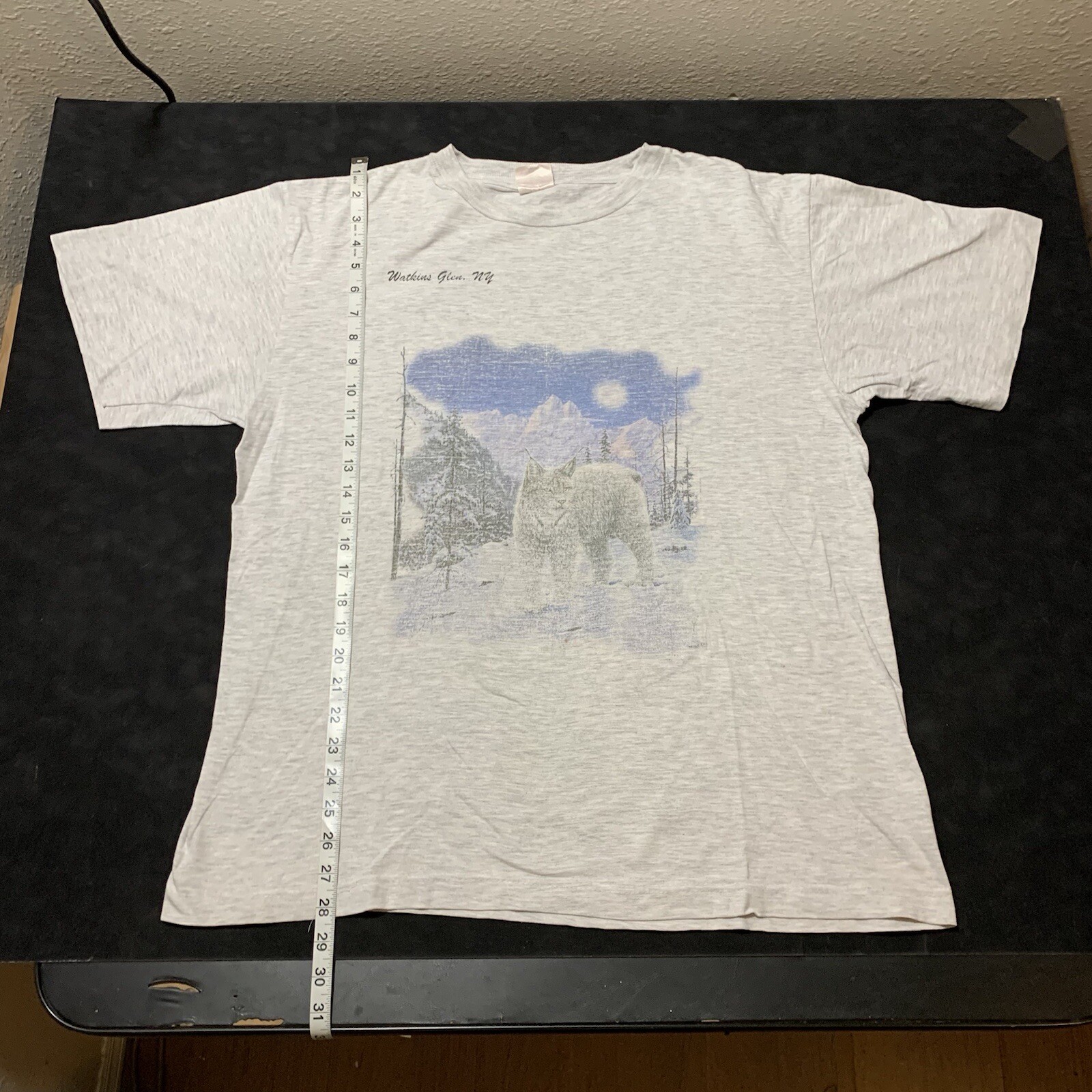 Vintage Jaguars Shirt Lynx Watkins Glenn Nature Cat Forrest Spirit Snow Leopard