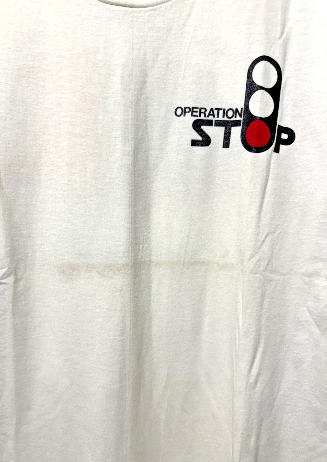 Vintage 80s Burlington Northern Train Railroad T-Shirt Mens L Single Stitch USA