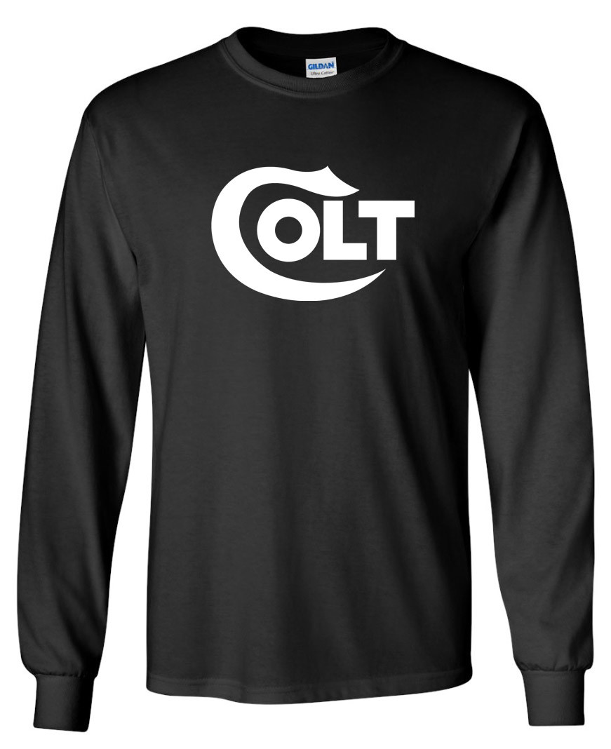 COLT Gun LONG SLEEVE T-shirt – 2nd Amendment Rights Pistol Firearms Rifle
