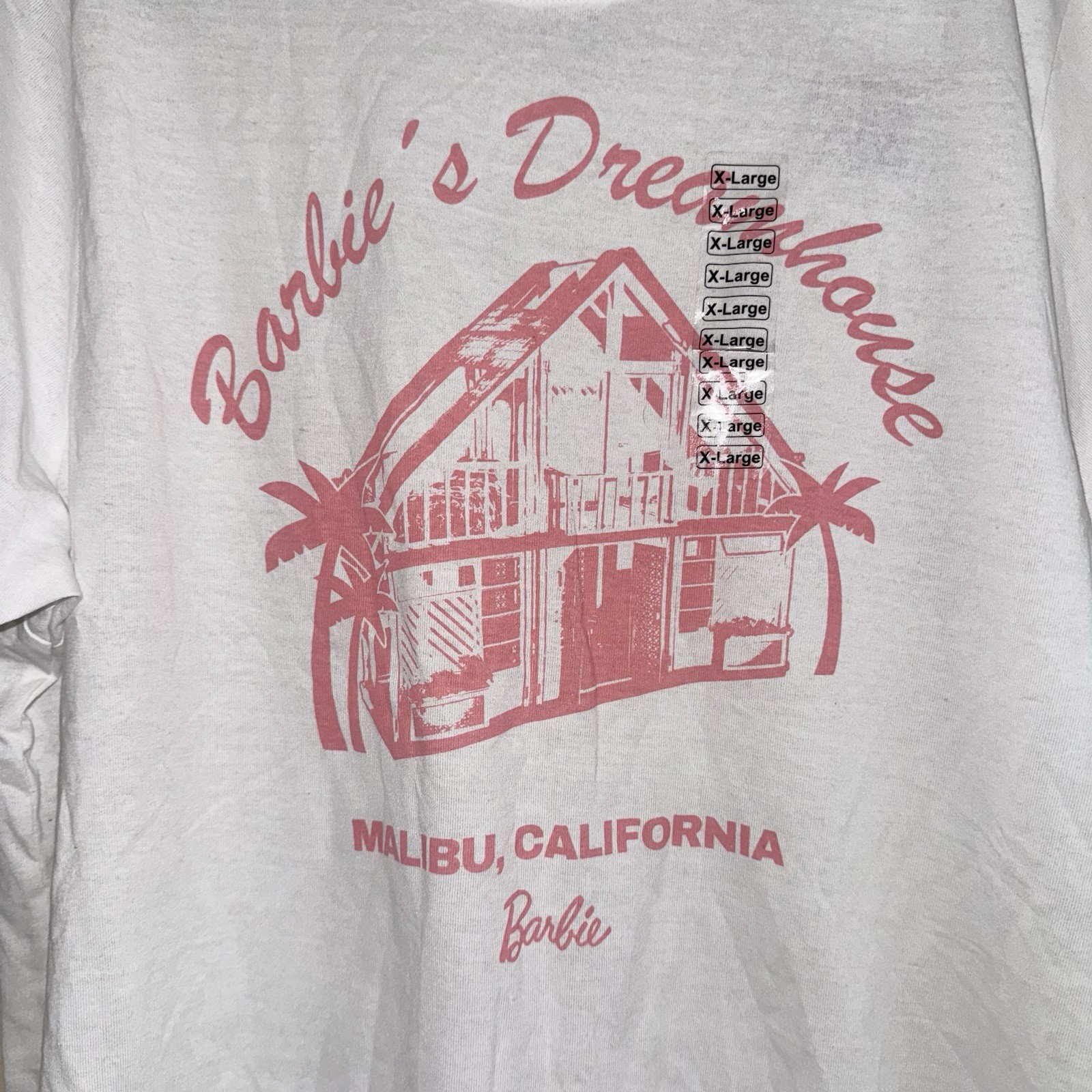 Vintage Style BARBIE MALIBU Mattel T-Shirt MENS Unisex XLARGE NEW w/ TAG XL