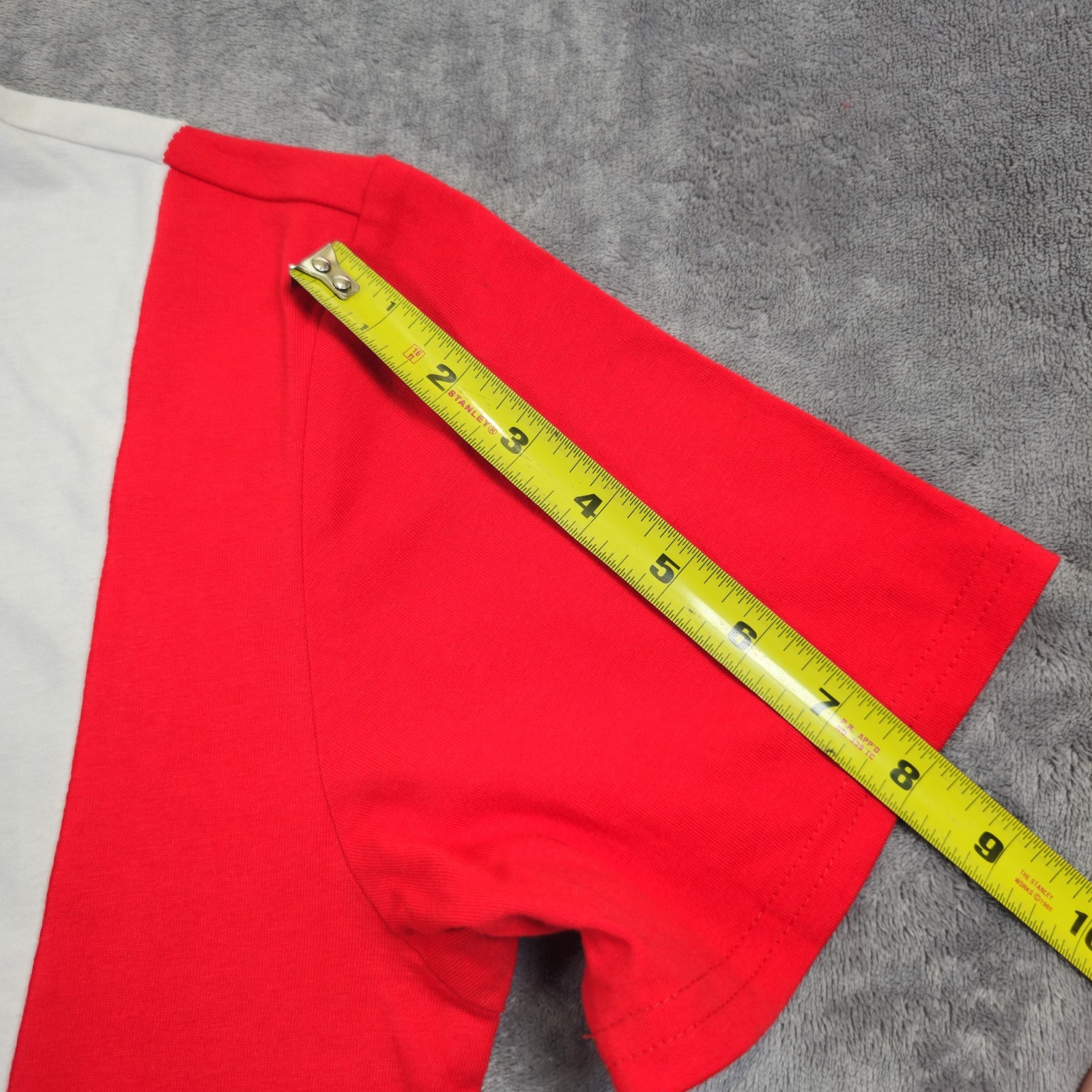 Fila Logo Red White & Blue Cotton T-shirt Size XL