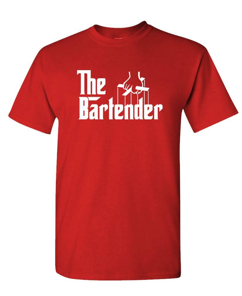 THE BARTENDER – Unisex Cotton T-Shirt Tee Shirt