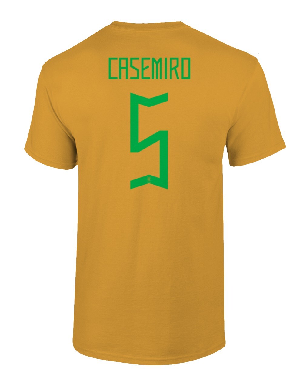 Brazil Soccer #5 Casemiro World Football Fans Adult and Youth T-Shirt