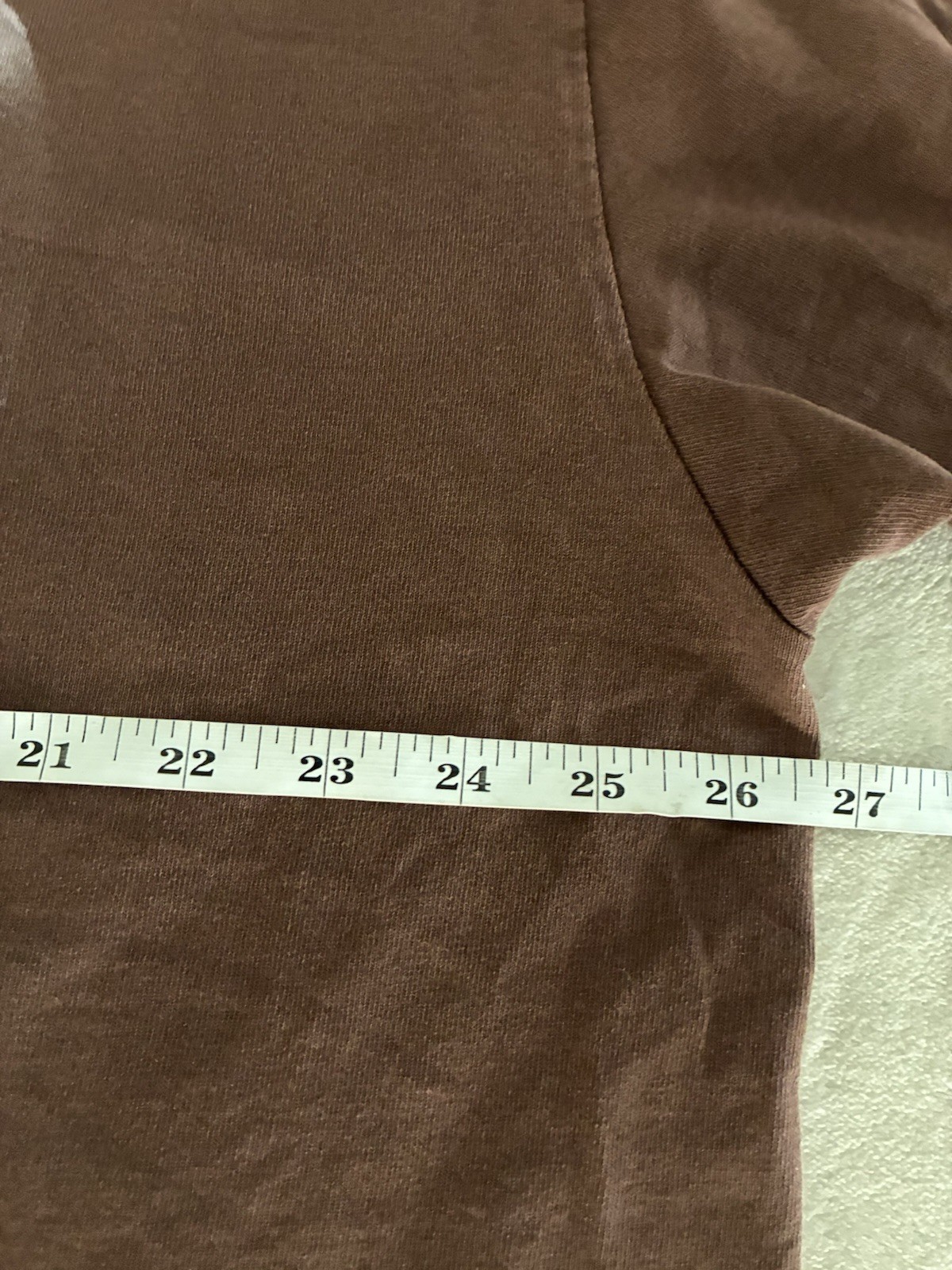 Travis Scott T Shirt XXL Brown JackBoys 2 A2 Tee NEW *hole