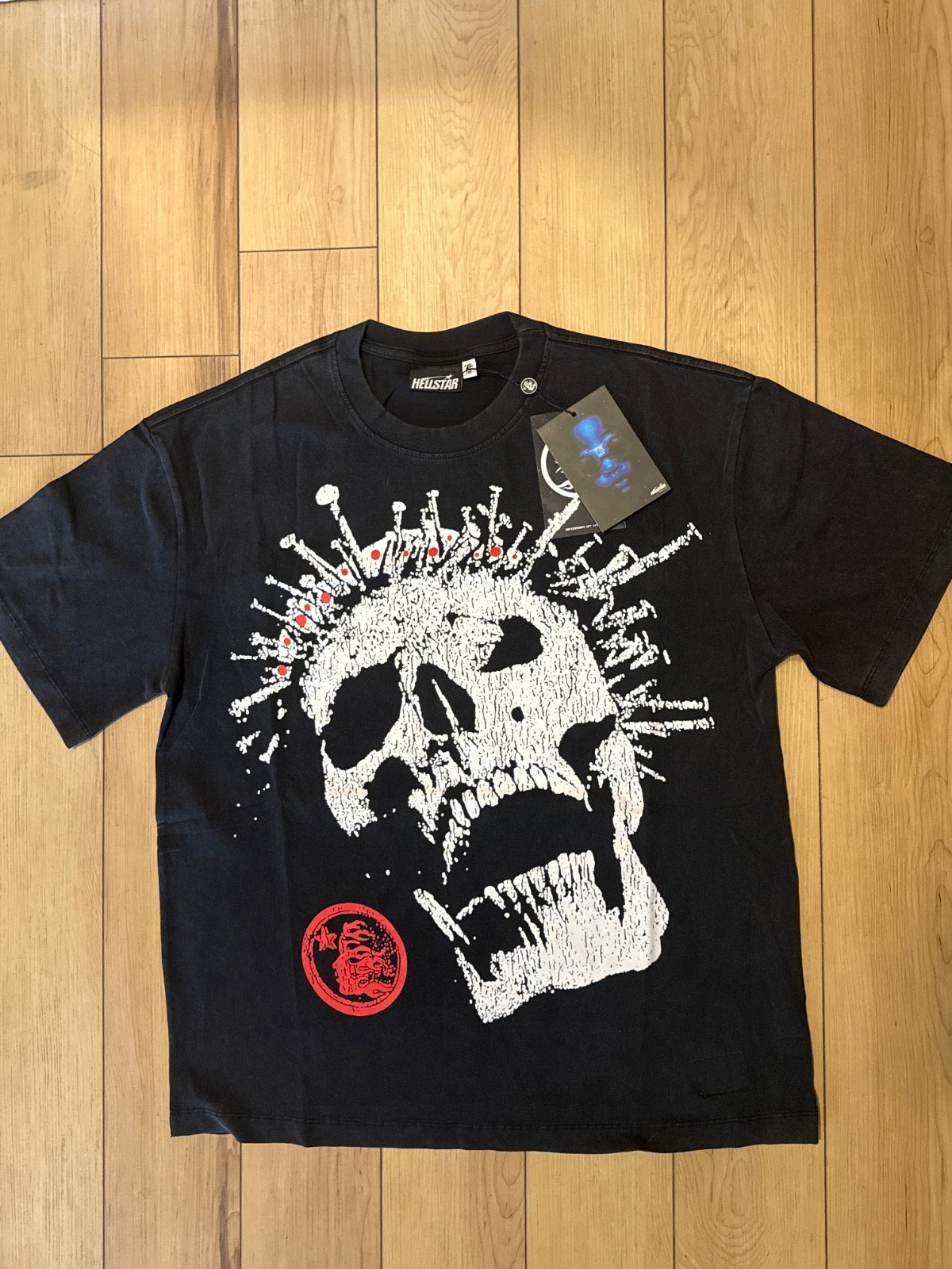 Hellstar Men&rsquo;s T-Shirt Black Skull