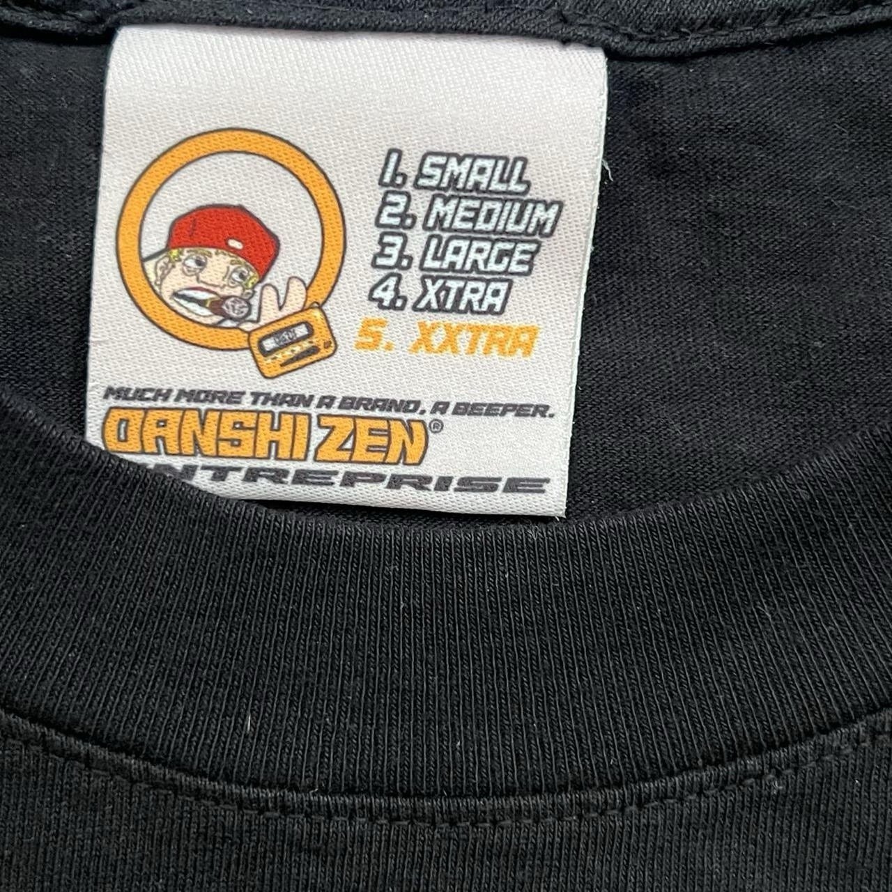 Danshi Zen Pokémon Black Short Sleeve T-Shirt Men’s Size 2XL Anime Video Games