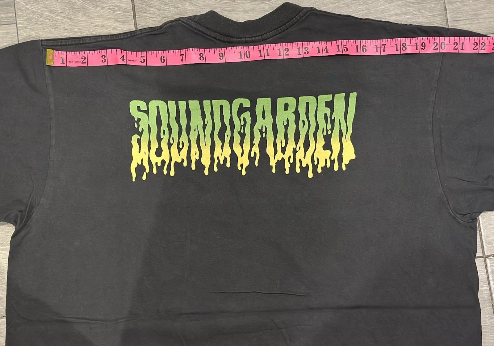 SOUNDGARDEN vintage 1991 HOTROD GOBLIN BADMOTORFINGER t shirt