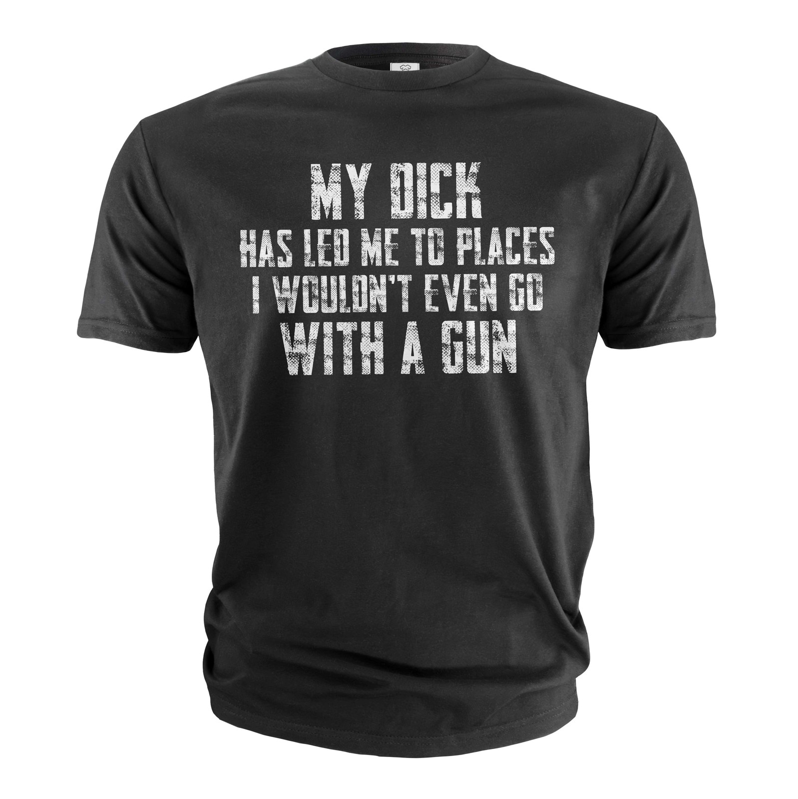 Men&rsquo;s Funny Dick has led to places T-shirt humorous humor gifts for him friend