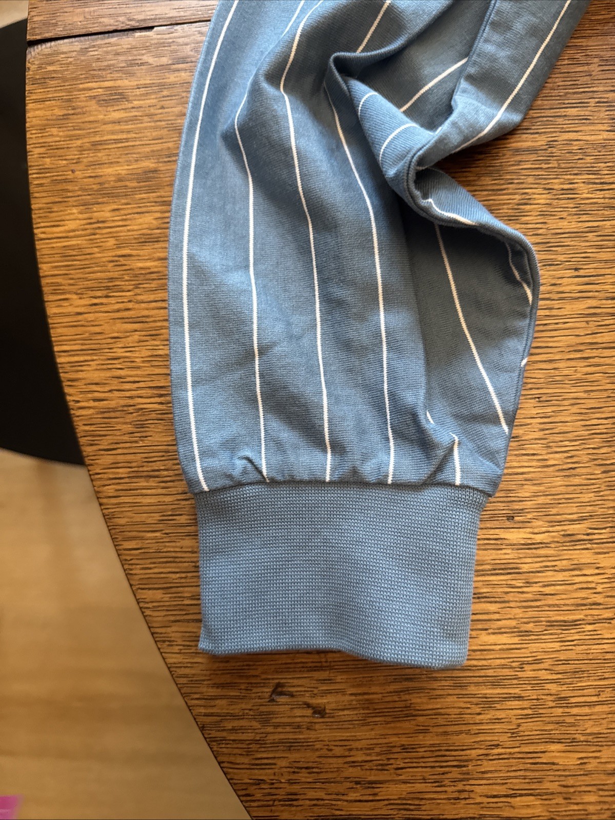 Lacoste Live men’s big logo long sleeve shirt SZ L Blue White