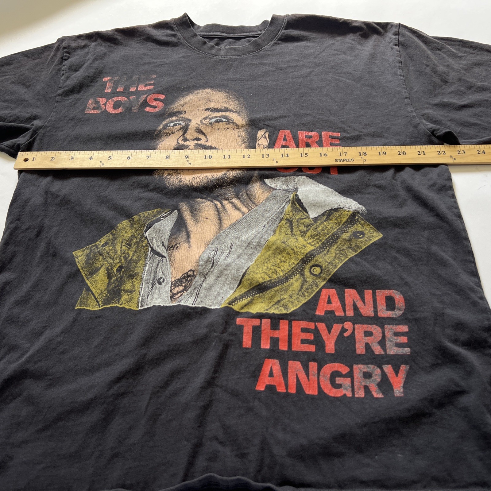 Zach Bryan Official Tour Merch Shirt Sz Large The Boys Are Out Heavyweight Tee