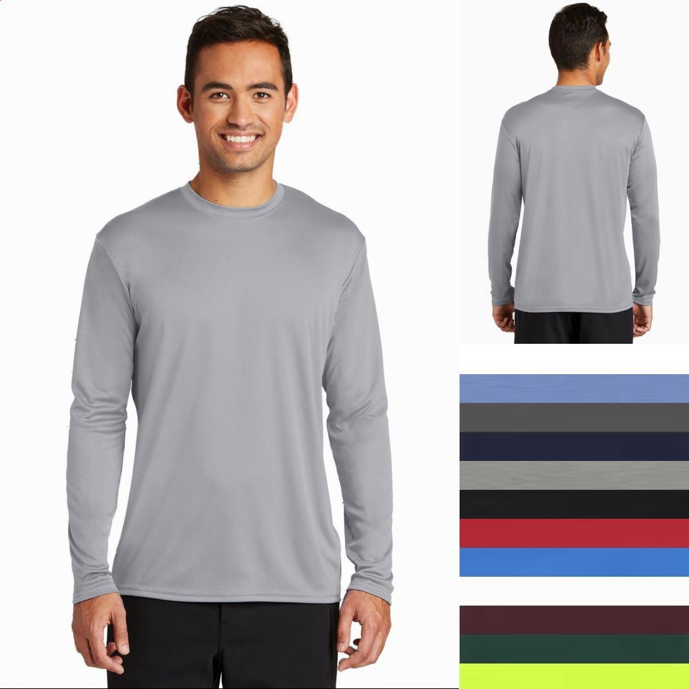 Port & Company ® Long Sleeve Performance Tee PC380LS Mens Sizes S-4XL