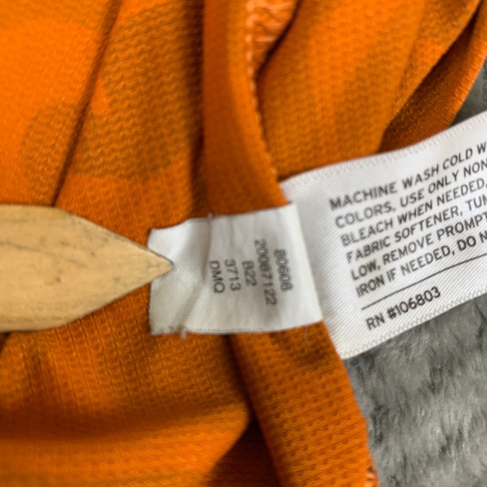 Alaskan Hardgear Duluth Trading Co Mens XL Tall Orange Camo Long Sleeve Shirt