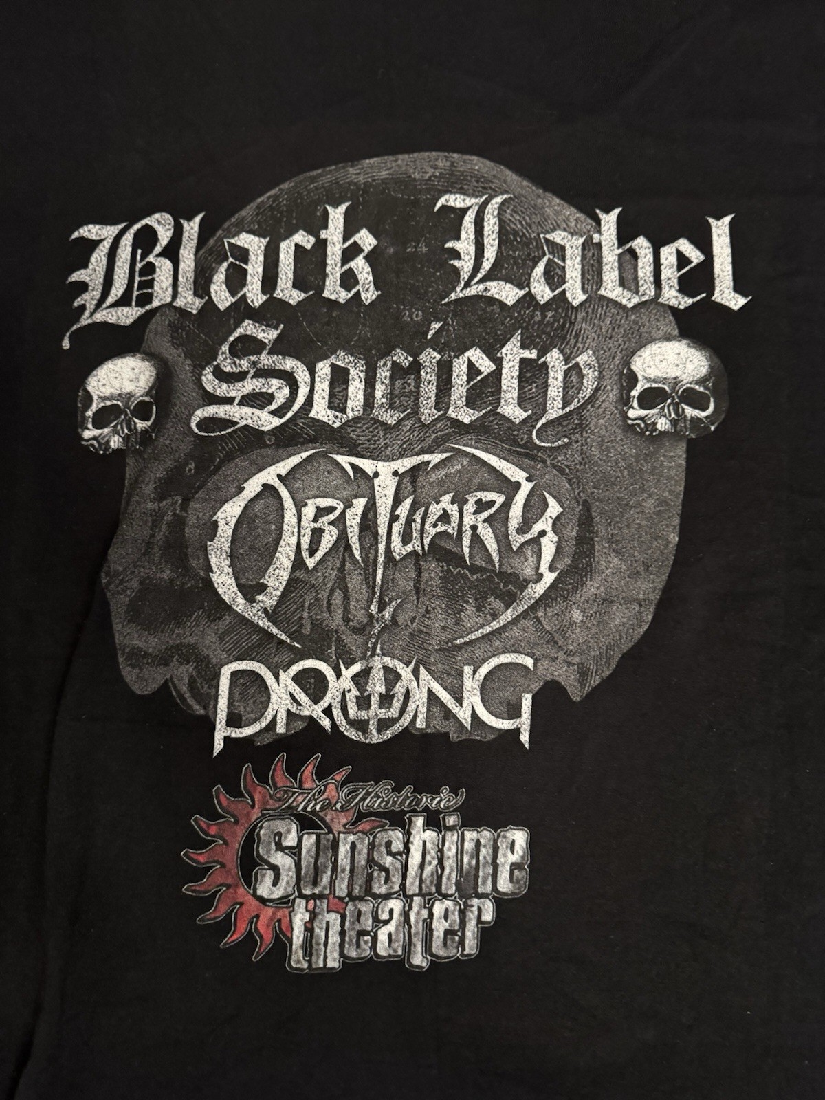 Black Label Society Doomtrooping 2021 Tour T-Shirt Mens 5XL Black Obituary Prong