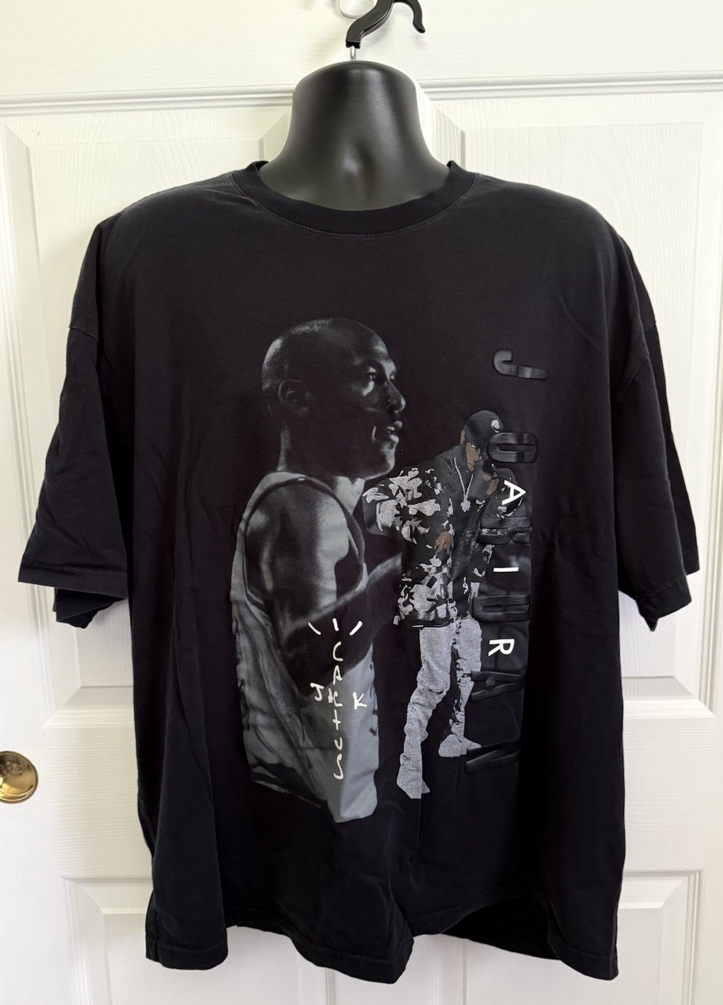 Cactus Jack Michael Jordan Shirt Men’s Size XL Black