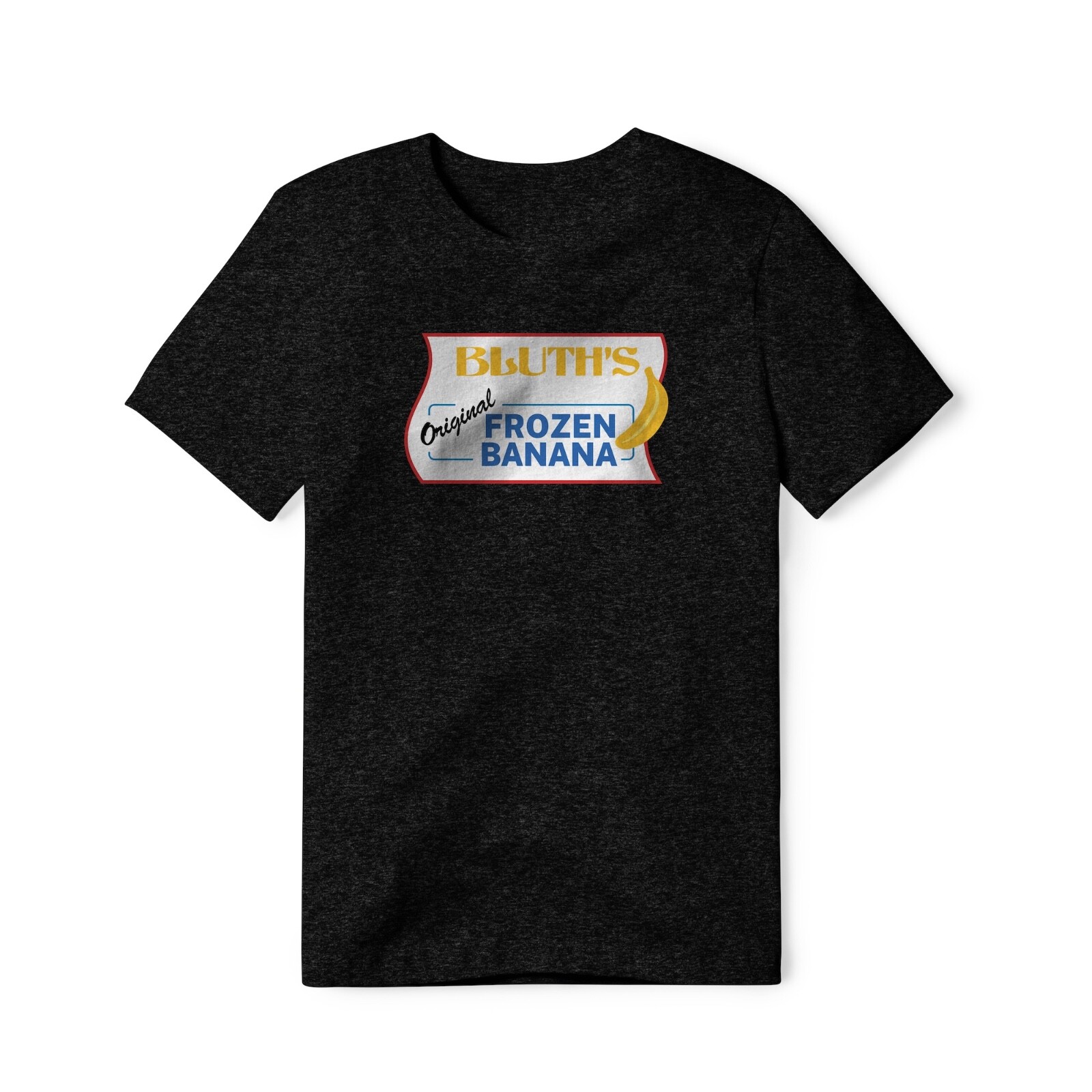 Bluth&rsquo;s Frozen Banana Logo : Arrested Development Show, Cotton/Poly Blend Tee
