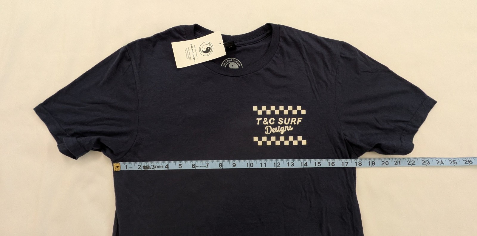 T&C Town Country Surf Hawaii Volkswagen VW Men&rsquo;s Navy Blue Shirt Small S – NWT