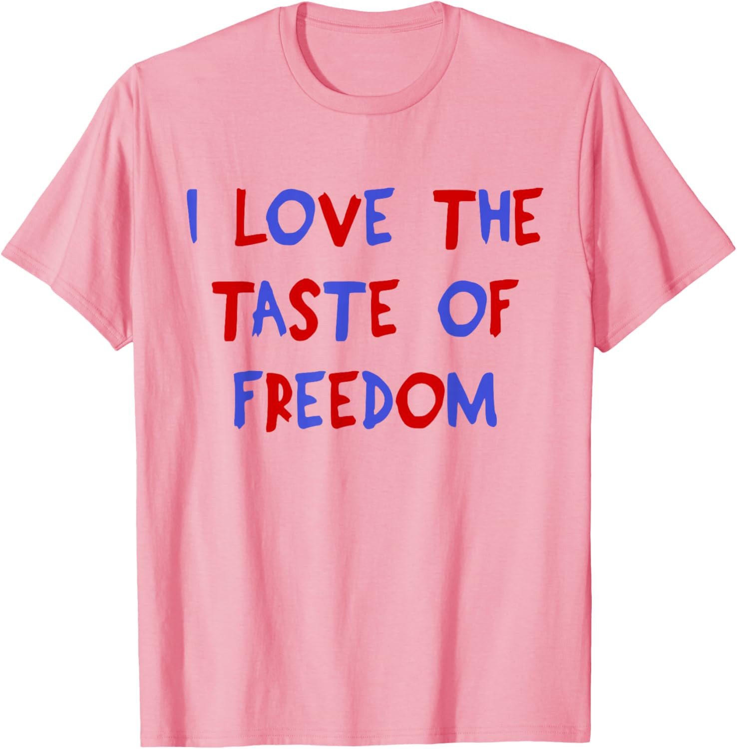 I Love The Taste of Freedom – Matching Fourth of July Couple Kids Adults T-Shirt