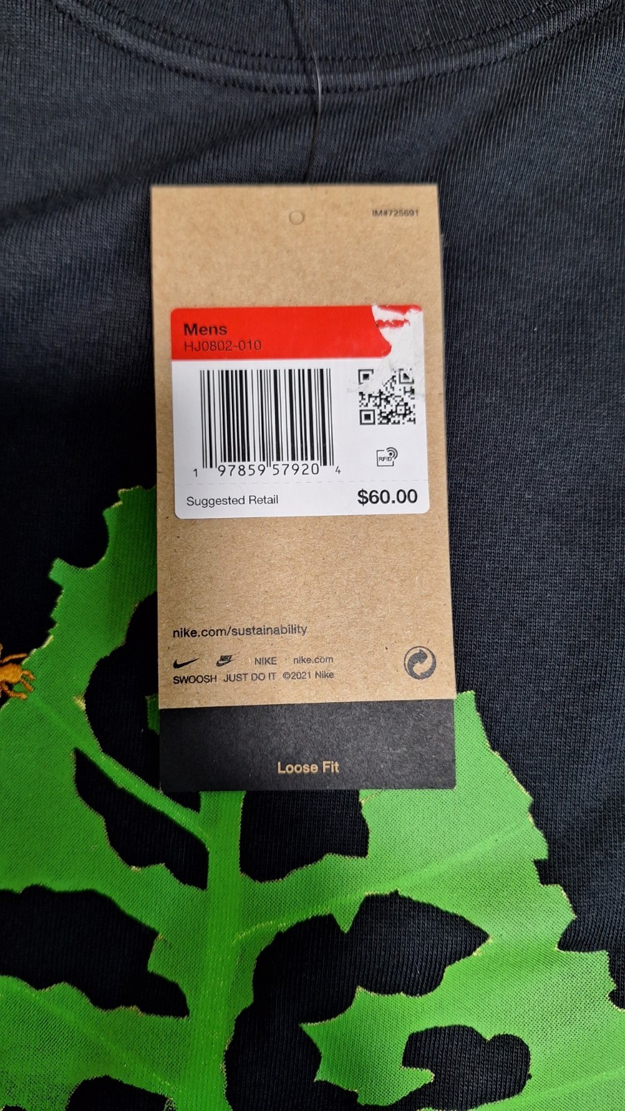 Nike acg long sleeve shirt size large ( Loose Fit) Lots Of Nature!