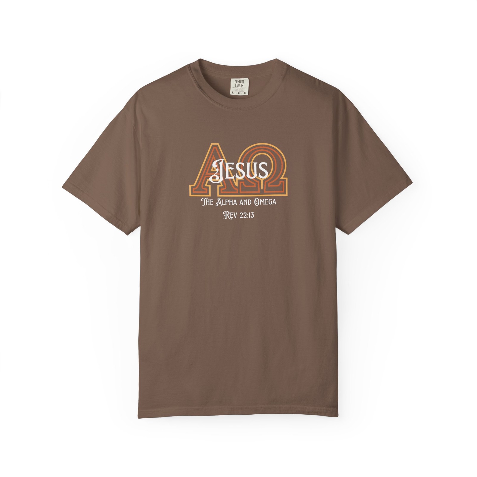 The Alpha and Omega Shirt Christian Shirts for Men Graphic Jesus Shirts For Men