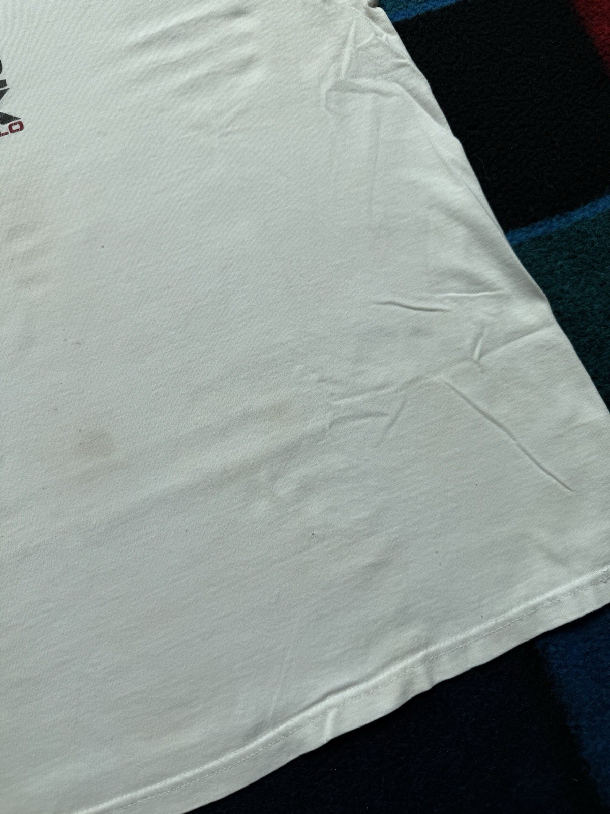 Vintage Y2K Polo Sport Ralph Lauren P2K Polo Logo Spell out Tshirt Mens Medium
