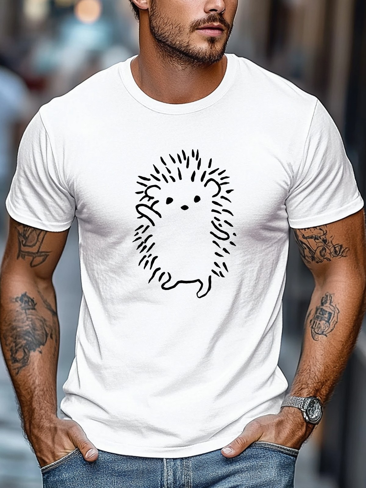 Plus-Size Men&rsquo;S T-Shirt, Comfortable And Versatile, Casual And Relaxed, Men&rsquo;S