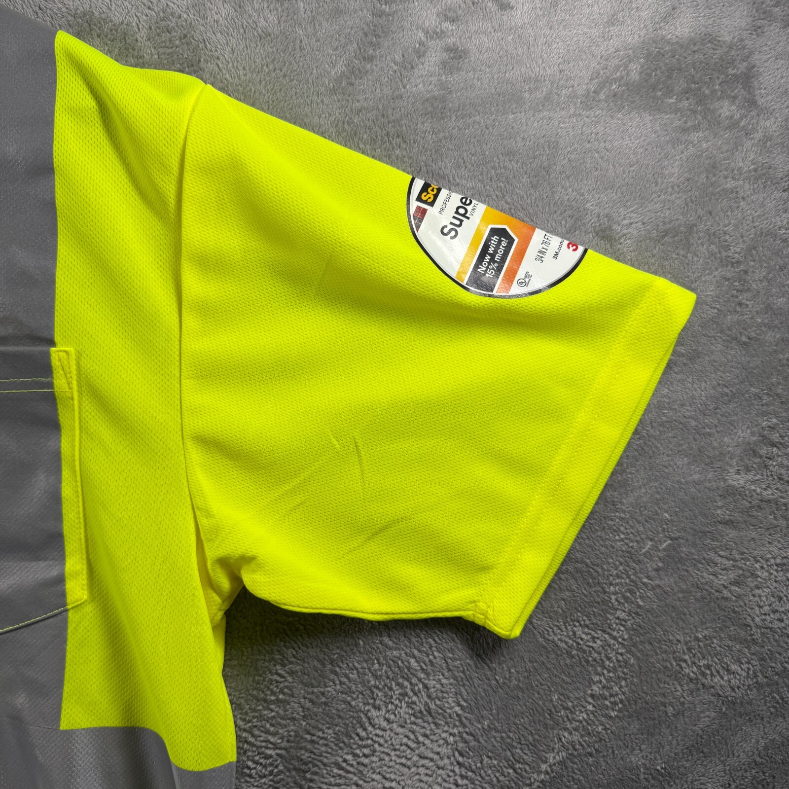 Xtreme 3M Scotchlite Reflective Men&rsquo;s Large L T Shirt High Visibility Safety