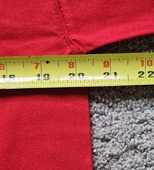 Vintage Pluma Red Heavyweight Cotton T-Shirt Men&rsquo;s Size Medium Made In USA NWT