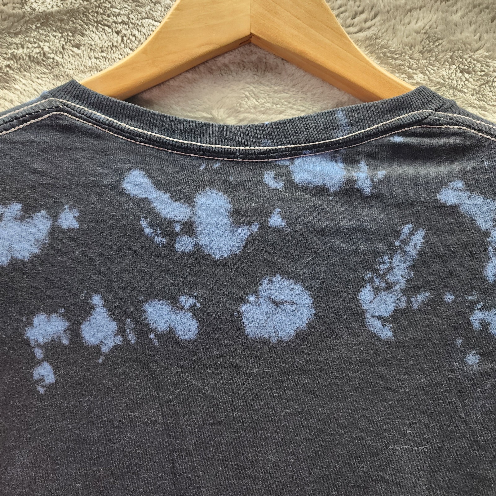 TexArt Tie Dye Graphic T Shirt Men’s Medium Fantasy Crystals Potion Ouija Style
