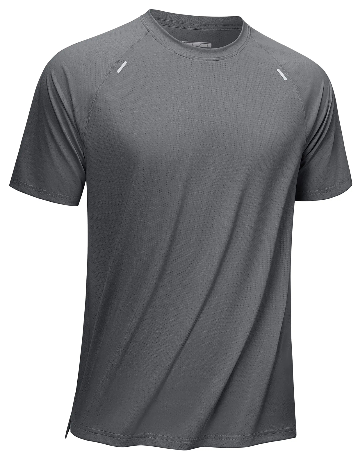 Mens Sports T-Shirt Lightweight Quick Dry Breathable Stretch Fitness