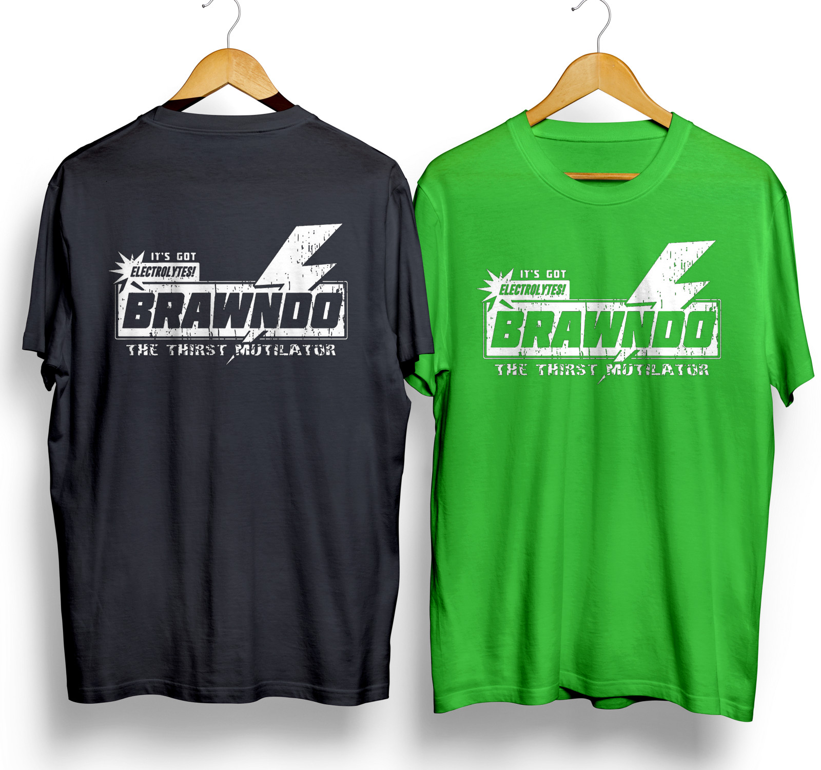 New Brawndo T-Shirt Idiocracy Luke Wilson Flat Earth Mike Judge Documentary Tee