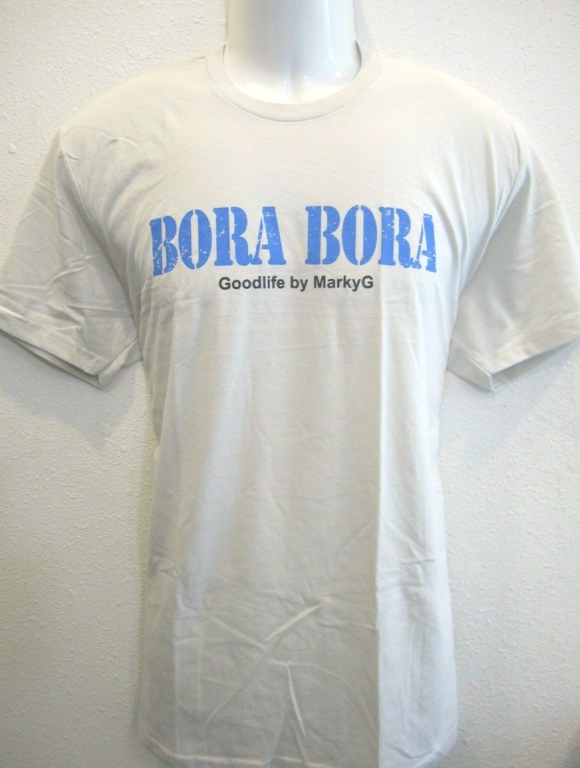 Marky G Men&rsquo;s Bora Graphic Short Sleeve Crew-Neck T-Shirt Gray Size M