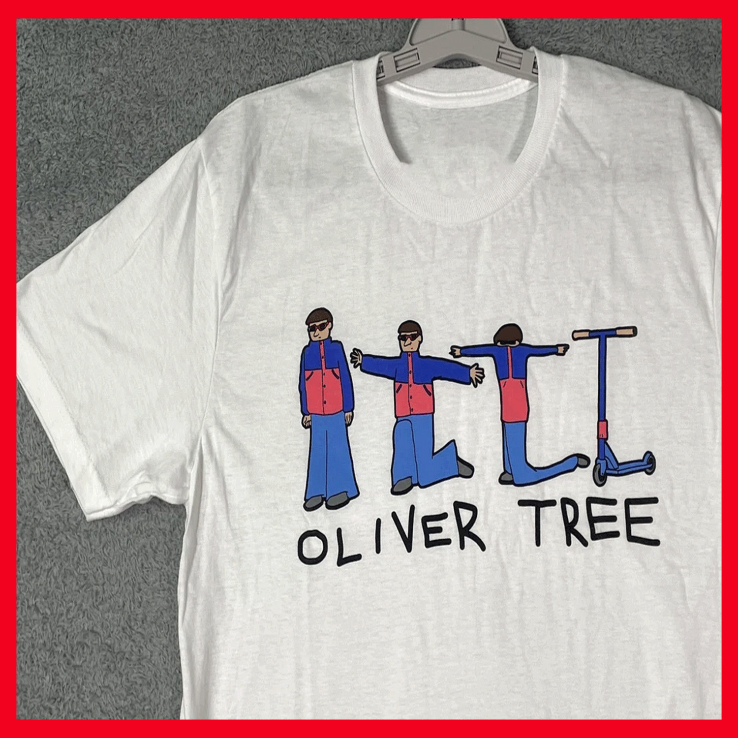 HOT ITEM!!! Oliver Tree T Shirt Unisex All Size Print Gildan