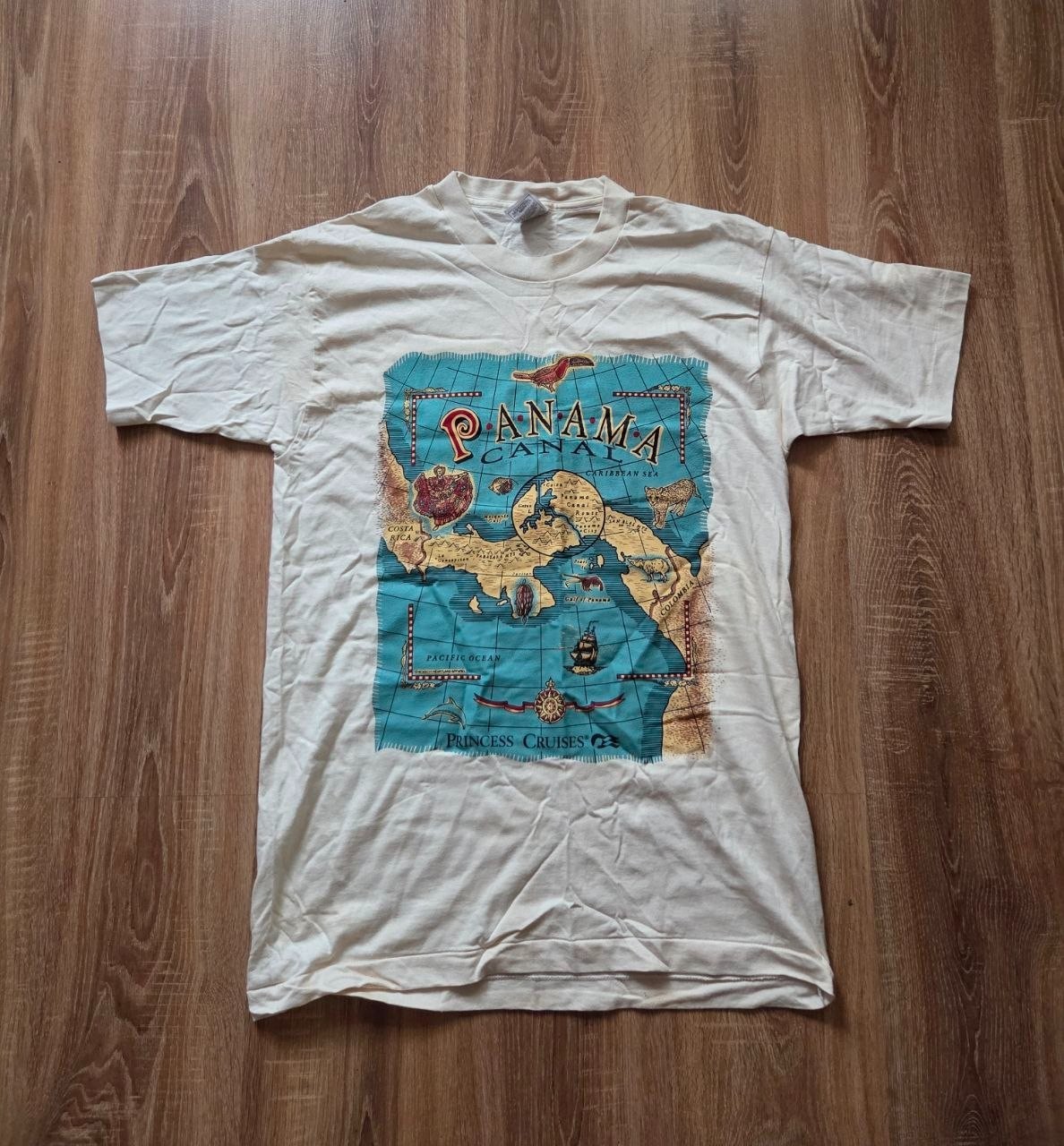 Vintage Princess Cruises « Panama Canal » T-Shirt — 1994