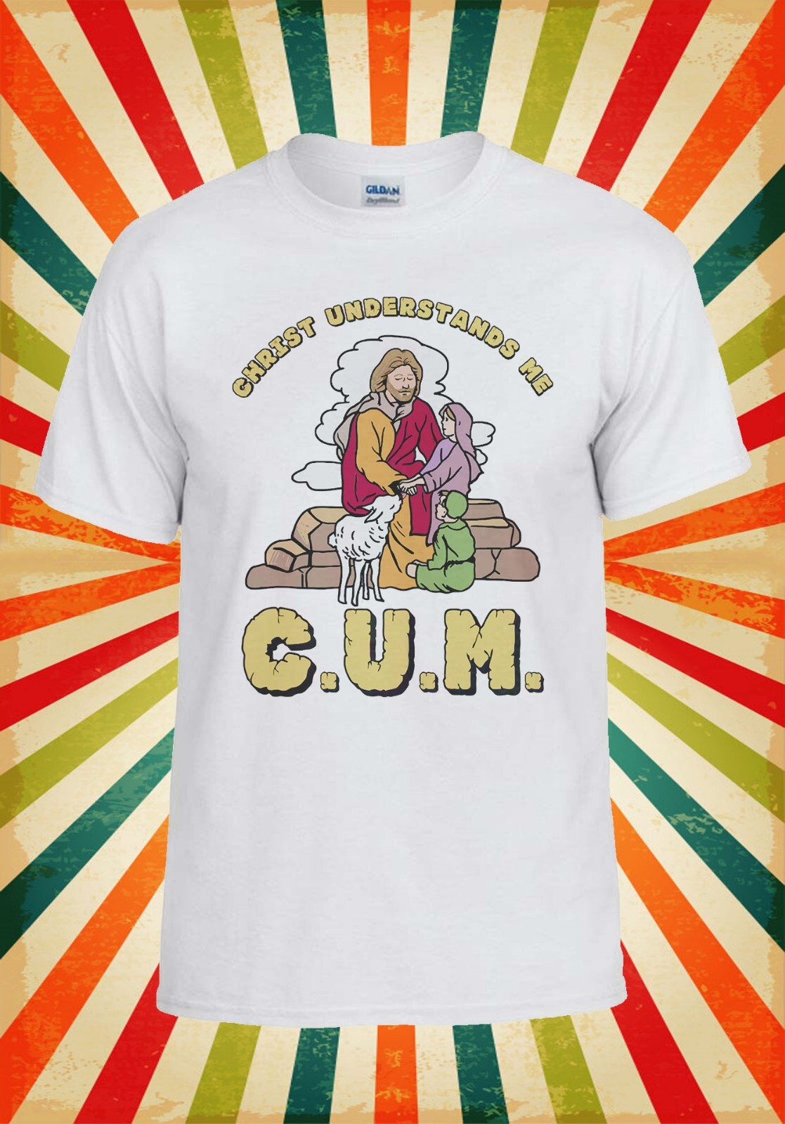 C.U.M Christ Understands Me Fun Cool Men Women Unisex Baseball T Shirt Top 2934