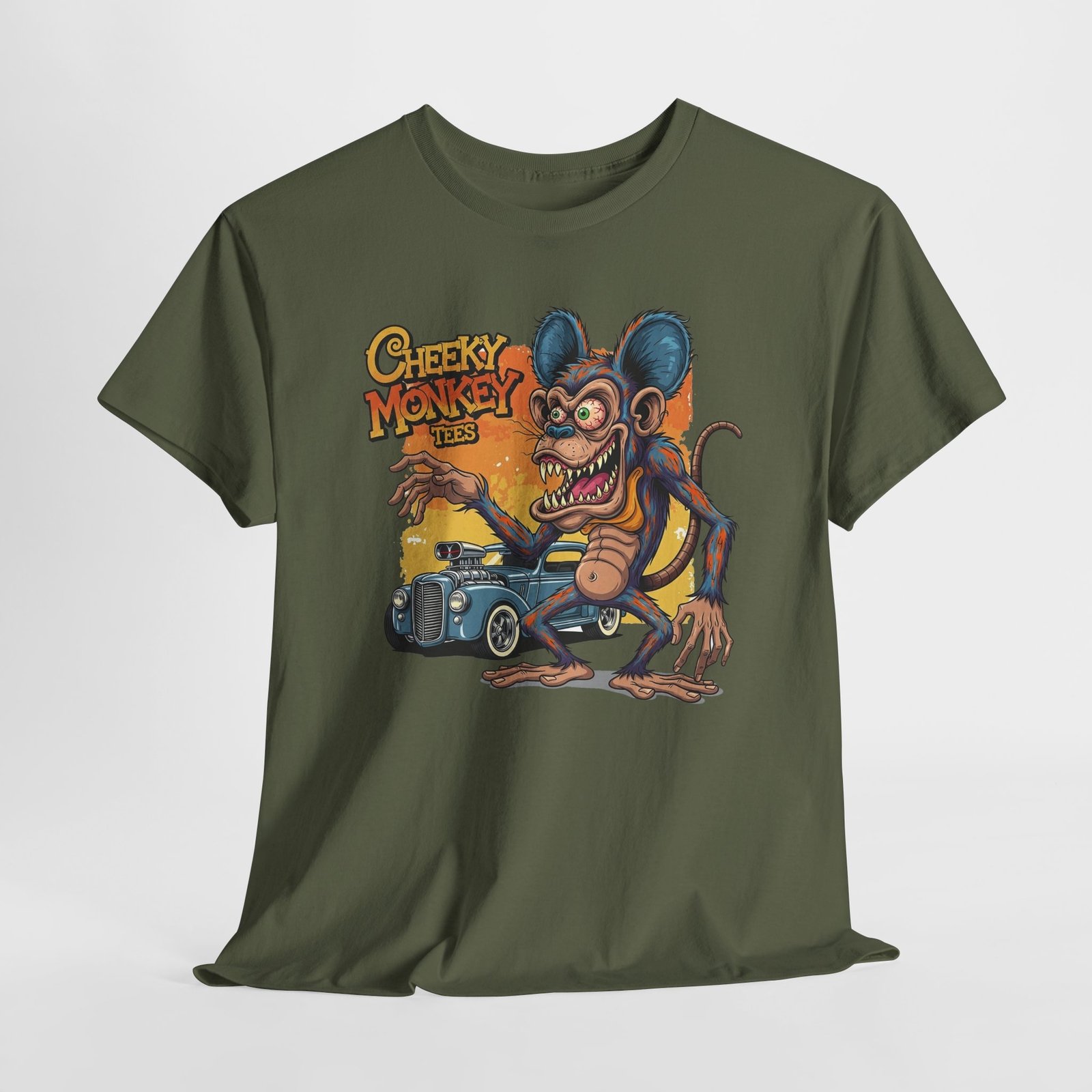 Cheeky Monkey T-Shirts Graphic Tees, Graphic Tees, Funny, Unisex T-Shirt