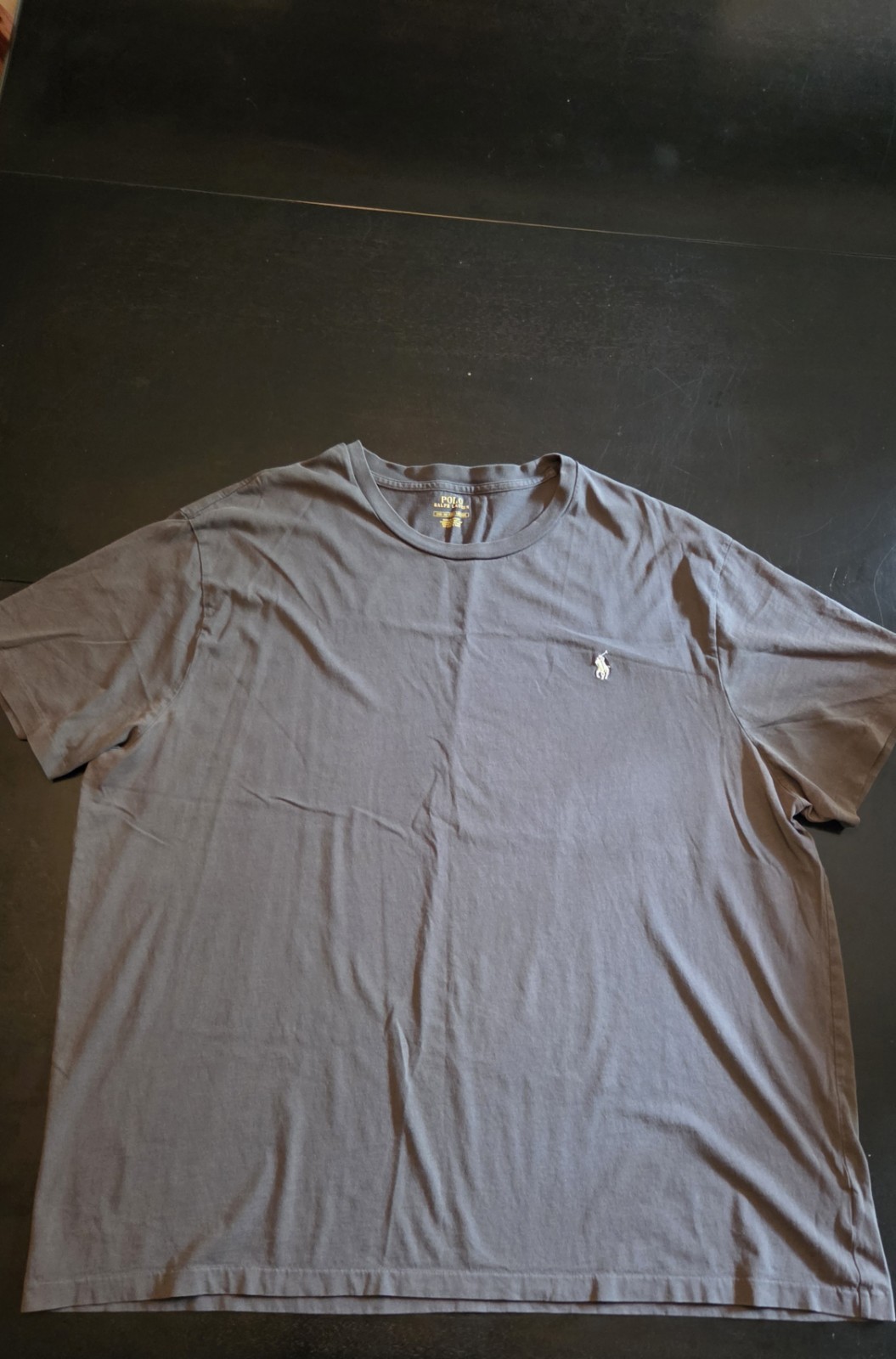 Polo Ralph Lauren Men&rsquo;s Classic Big & Tall 2X Dark Gray Classic T-Shirt