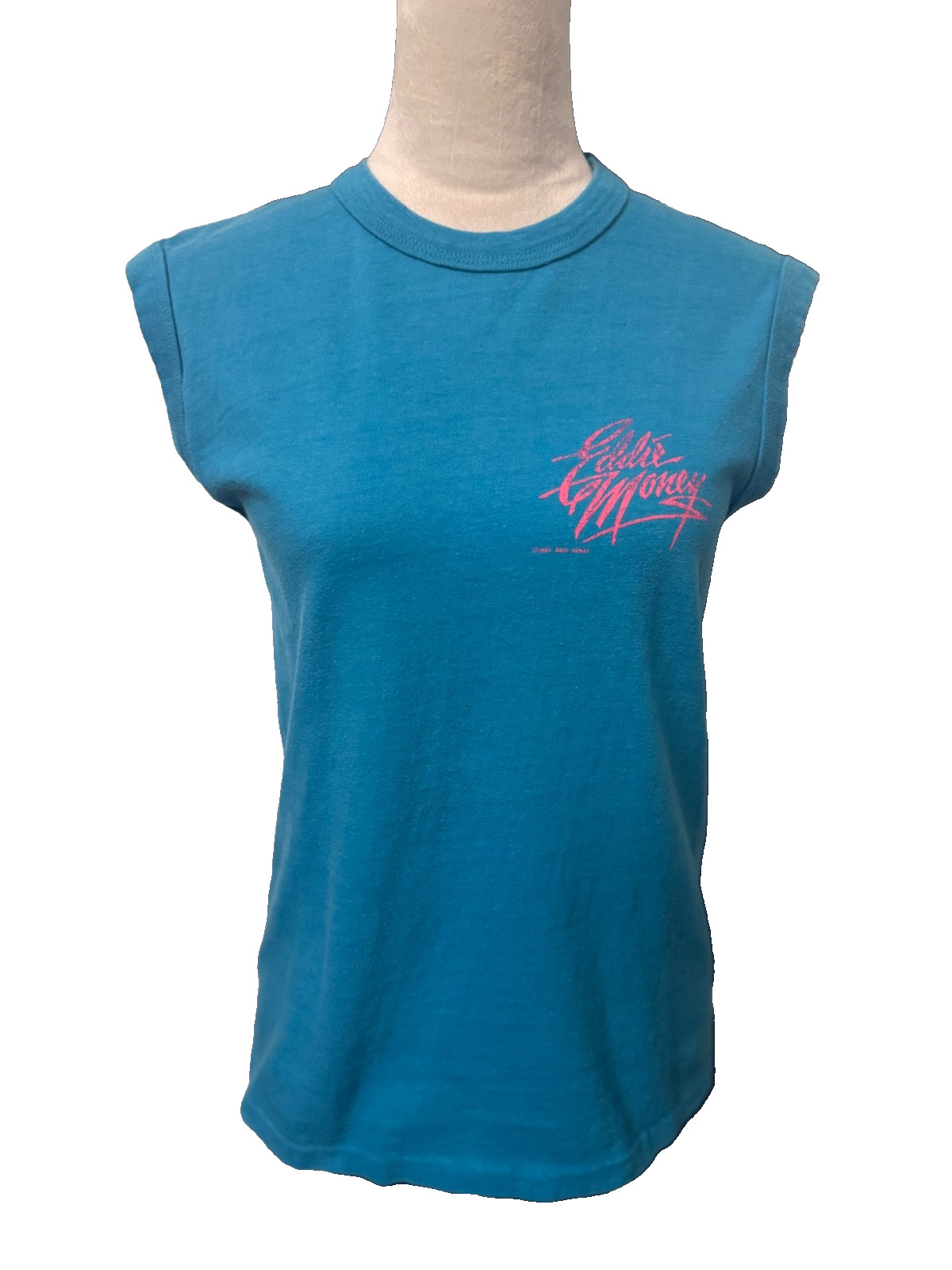 Vintage 1982 Eddie Money Sleeveless Band Tee Medium Where’s the Party?