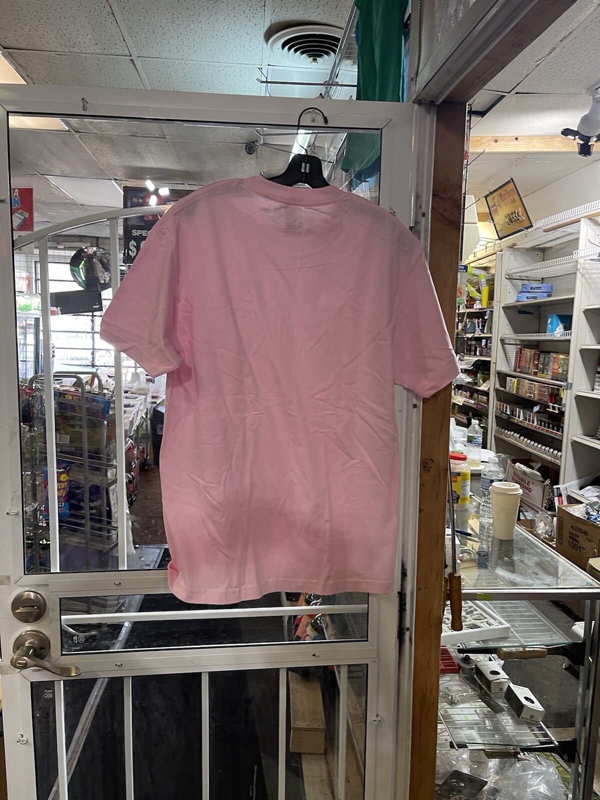 4-Large Pink AAA Alstyle Mens Plain Short Sleeve T-Shirt Casual T Shirt