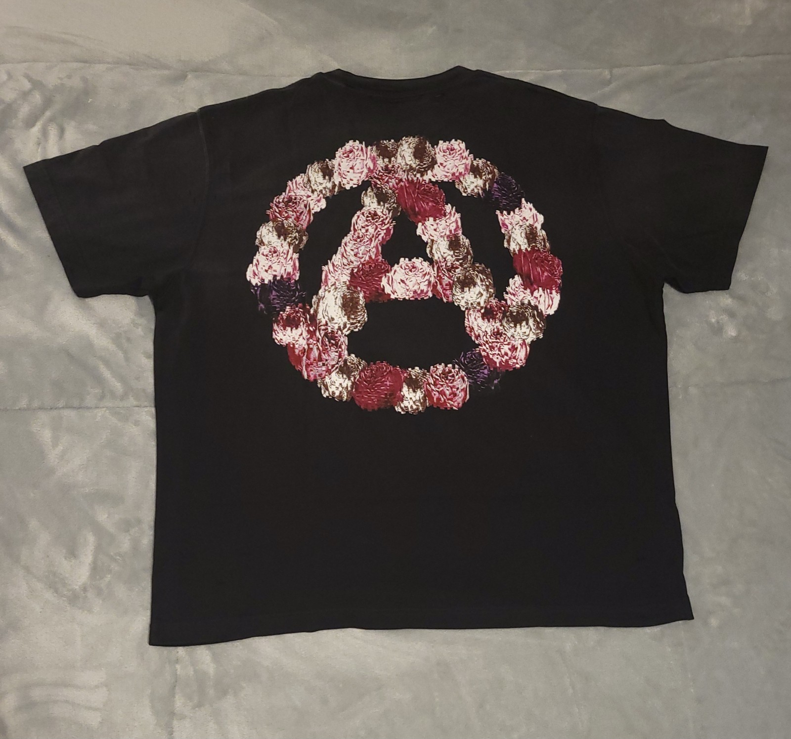 Revenge x Kosuke Kawamura Anarchy Tee – Treated Black – Men&rsquo;s Size Large – BNWT