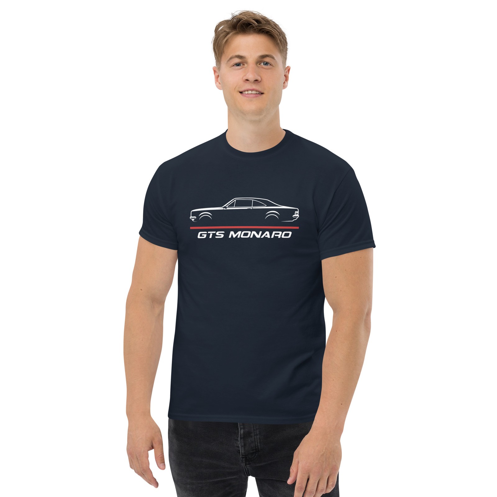 GTS Monaro Classic Aussie Muscle V8 Custom Shop Graphic Tee T-Shirt Gift