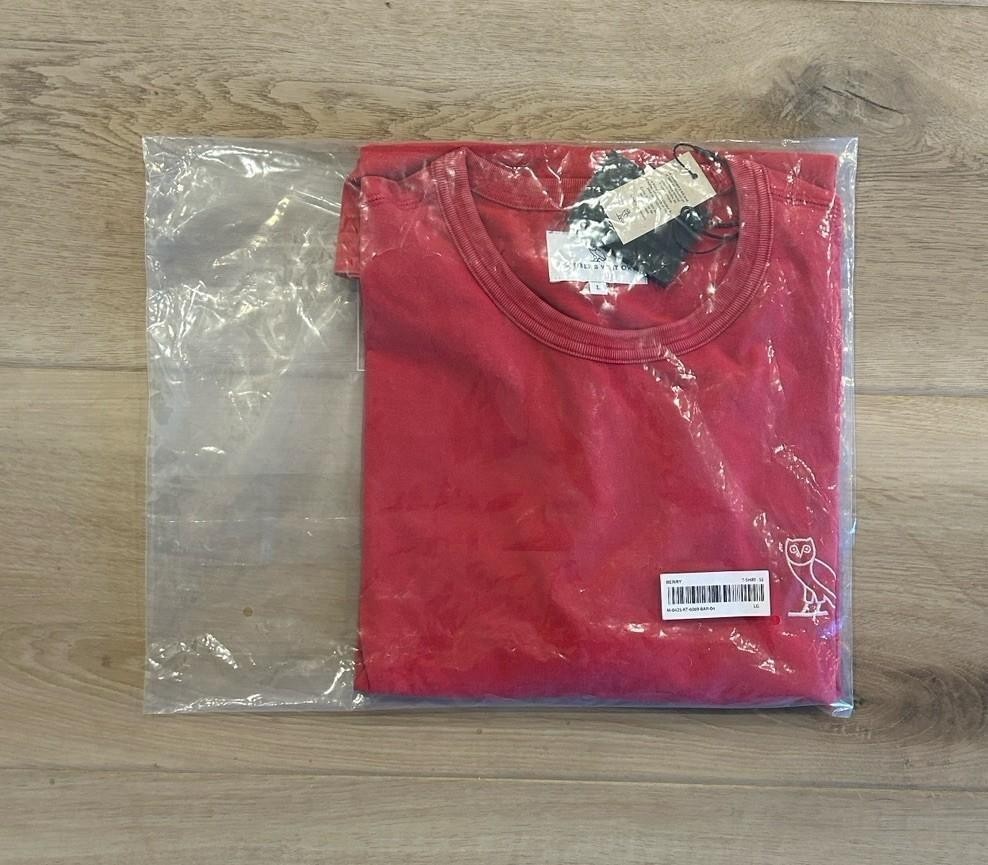 OVO October’s Very Own Red Owl Logo Short Sleeve TShirt Men’s Size Large NWT